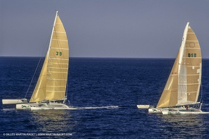 Sailing, Offshore Racing, Route du Rhum 1990, Fujichrome (Mike Birch), Fujicolor (Didier Munduteguy)