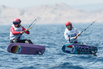 06 08 2024, Marseille (FRA), Paris 2024 Olympic Games, Sailing, Race Day 9