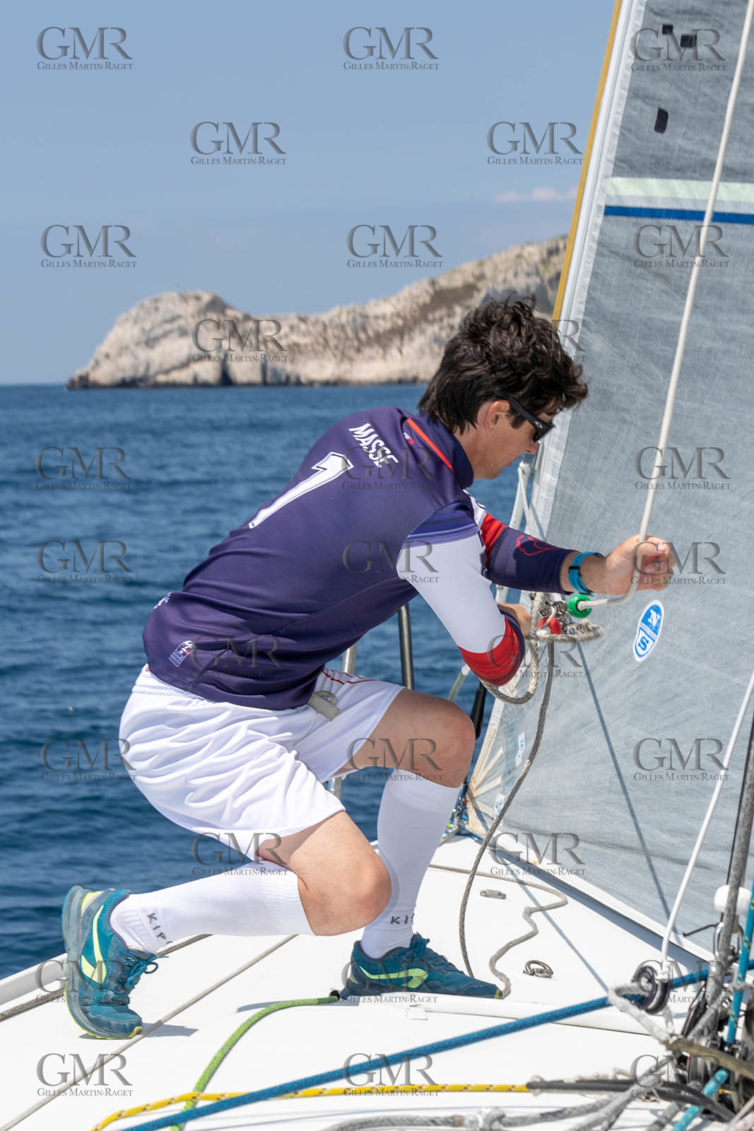 07 06 2021, Marseille (FRA,13), SSL Team France, Entraînement à bord de Tonerre de Glenn