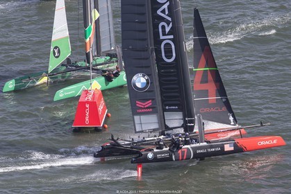 28 08 2015, Göthenburg, (SWE), 35th America's Cup, Louis Vuitton America's Cup World Series Göthenburg 2015, Training Day