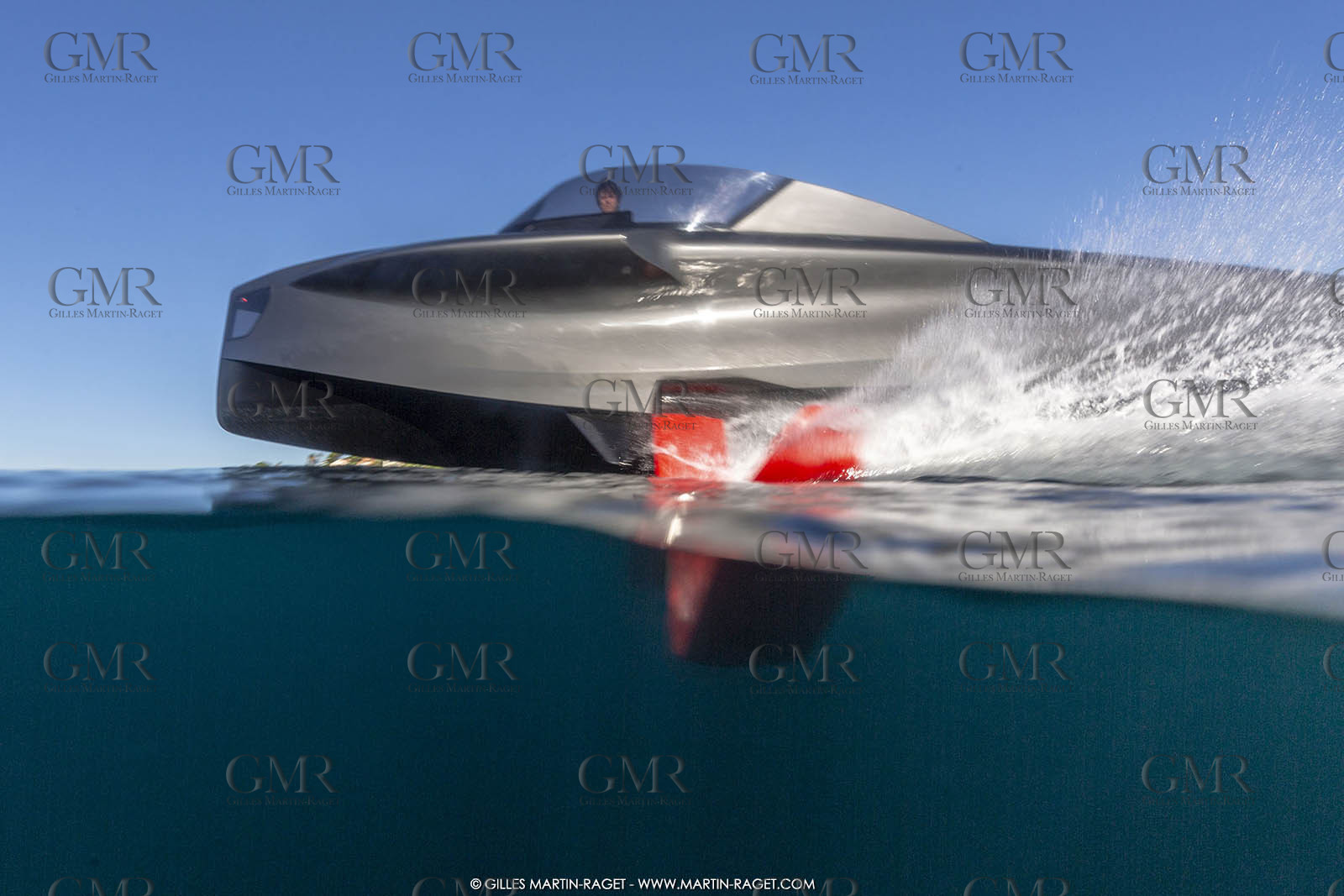 09 08 2018, Saint-Tropez (FRA,83), Foiler, the Flying Yacht by Enata