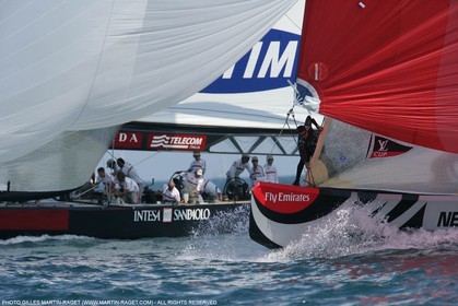 06 06 2007-Valencia (Spain)- 32nd America's Cup - Louis Vuitton Cup Final - Day 5