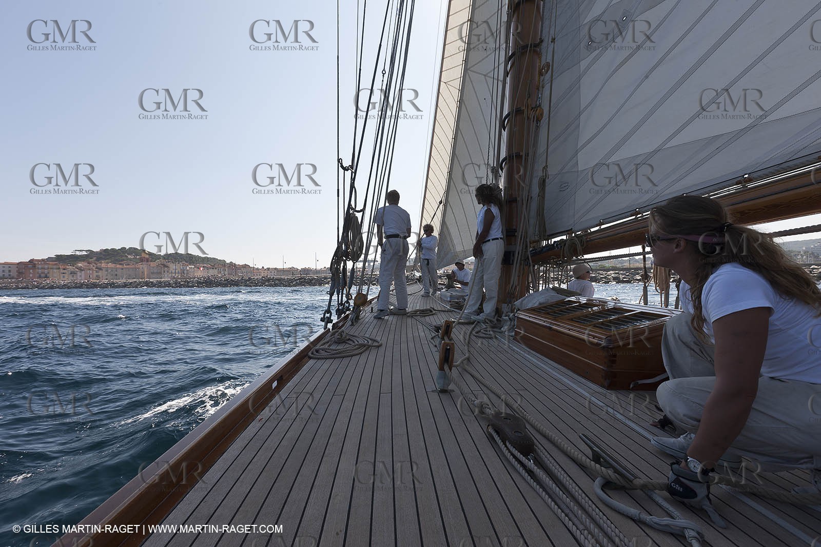 01 10 2011 - Saint Tropez (FRA,13) - Voiles de Saint Tropez 2011 - Classic Yachts - Day 5 - Onboard Mariquita