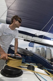 05 07 2012 - New York (USA) - Ocean Krys Race - Speed runs in fornt of NY city