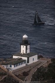 09 10 2017, Calvi (FRA,20), VOR 70 Babsy, Tentative de record autour de la Corse à la voile, skipper Franck Cammas