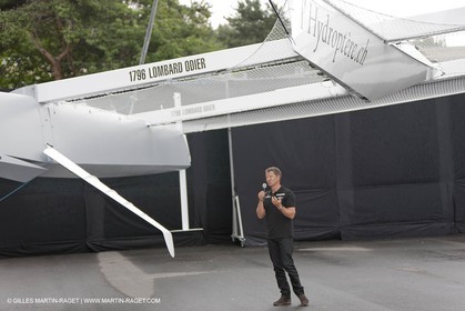 23 08 2010 - Ecublens (SUI) - L'Hydroptère.CH - Project launch