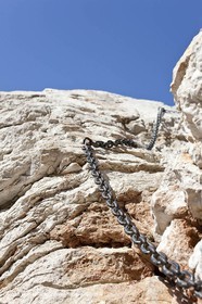 27 03 2009 - Marseille (FRA, 13) - Les Calanques - Morgiou - GR Luminy- Morgiou, passage délicat