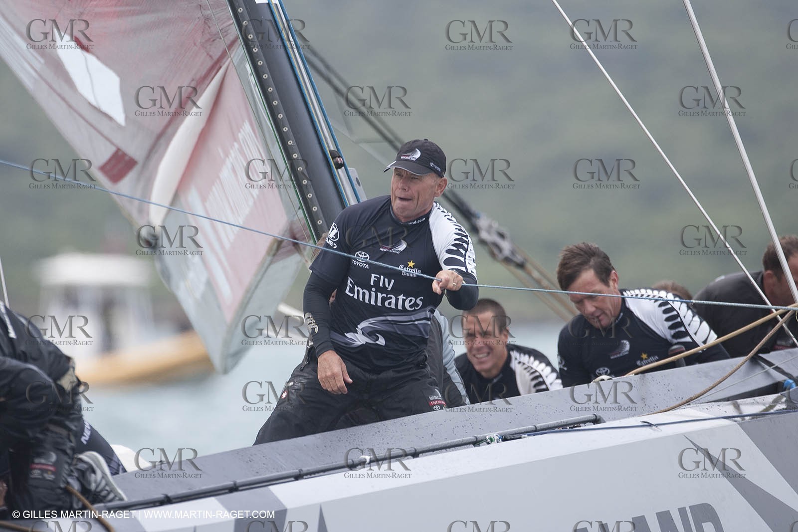 14 02 2009 - Auckland (NZL) -  Louis Vuitton Pacific Series -  Racing Day 14 - Challenger final