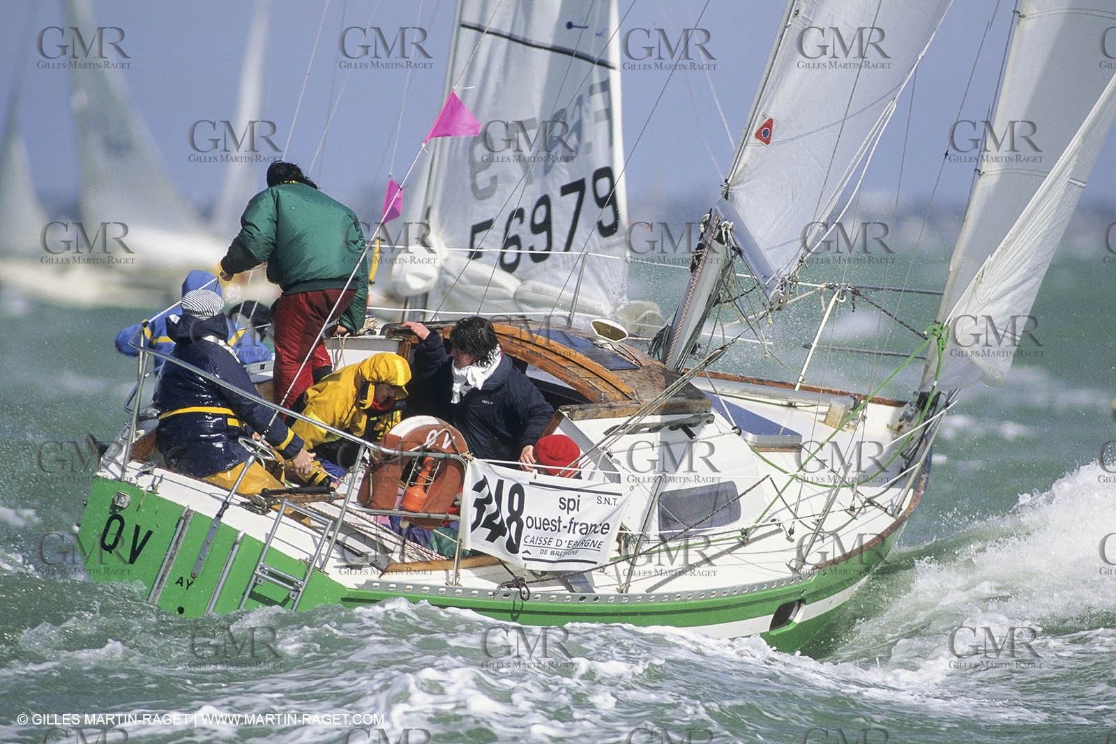 Sailing, Yacht Racing, Spi Ouest France, La Trinité sur mer (Britanny)