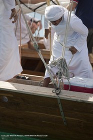 20 11 2010 - Dubai (UAE) - Dubai Louis Vuitton Trophy - Courses de boutres traditionnels pour les équipes engagées