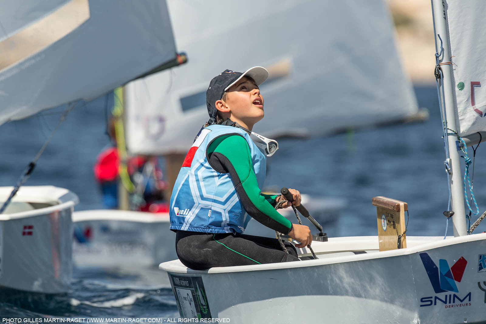 14 04 2016, Marseille (FRA,13), SNIM Dériveurs, Coupe Internationale de Printemps Optimist, Day 4