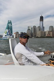 05 07 2012 - New York (USA) - Ocean Krys Race - Speed runs in fornt of NY city