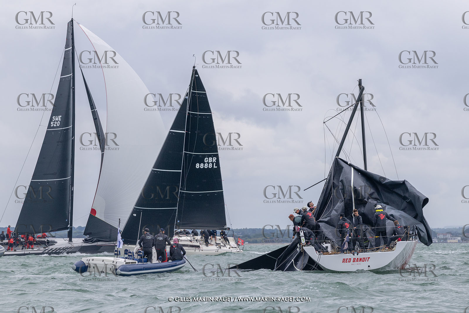 22 07 2025, Cowes (UK, IOW), Admiral's Cup 2025, Inshore Races 1 & 2,