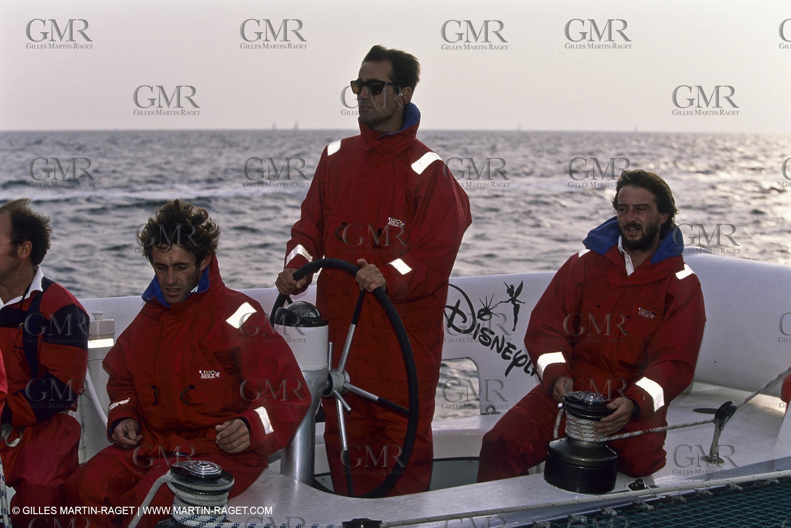 Commodore Explorer - Bruno Peyron - 1993 - Mediteranean Record attempt