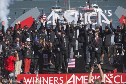 25 09 2013 - San Francisco (USA,CA) - 34th America's Cup - Final Match - Racing Day 15.