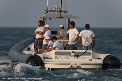 14 11 2010 - Dubai (UAE) - Dubai Louis Vuitton Trophy -  BMW ORACLE Racing - Race Day 1