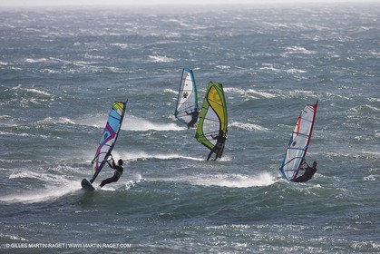 22 07 2011 - Cascais (POR) - 34th America's Cup - AC World Series - Cascais 2011 - Gincho, kite and windsurf spot near Cascais