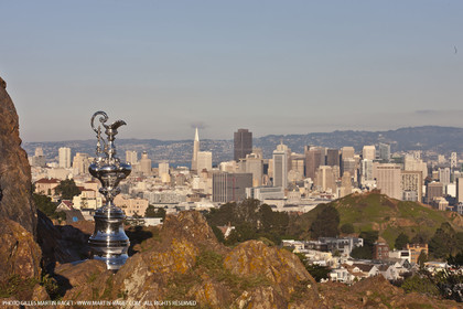 04 01 2011 - San Francisco (USA, CA) - 34th America's Cup - The America's Cup in San Francisco - Dowtown
