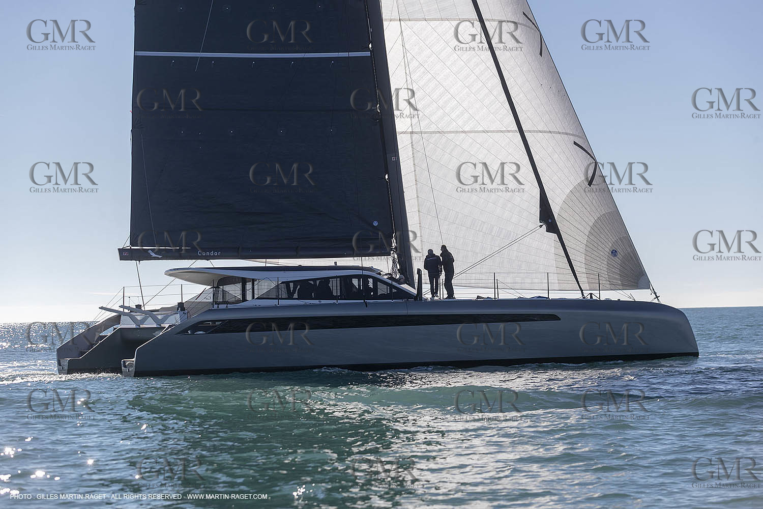 05 02 2019, La Grande Motte (FRA,34), Gunboat 68 sail testing  2