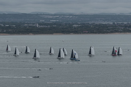 19 07 2025, Cowes (UK, IOW), Admiral's Cup 2025, Channel Race Start