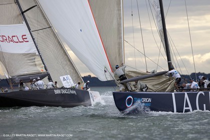 04 08 2010 - Cowes (UK, IOW) - The 1851 Cup -  BMW ORACLE Racing - Day 2.