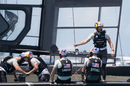 17 06 2017 - Bermuda (BDA) - 35th America's Cup 2017 - 35th America's Cup Match Presented by Louis Vuitton, Race day 1