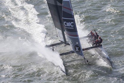 28 08 2015, Göthenburg, (SWE), 35th America's Cup, Louis Vuitton America's Cup World Series Göthenburg 2015, Training Day