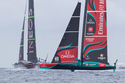 12:10 2024, Barcelona (ESP), Louis Vuitton 37th America's Cup, Final Match, Race Day 1, Race 2