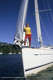 Sailing, cruising, people, women