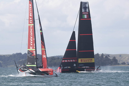 08 12 2020 - Auckland (NZL) - 36th America's Cup - Practice Sessions - Day 1