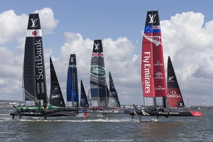 29 08 2015, Göthenburg, (SWE), 35th America's Cup, Louis Vuitton America's Cup World Series Göthenburg 2015, Race Day 1