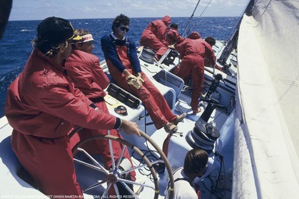 Sailing, Yacht Racing, America's Cup XVII, Fremantle (AUS,WA), 1987, Challenge France