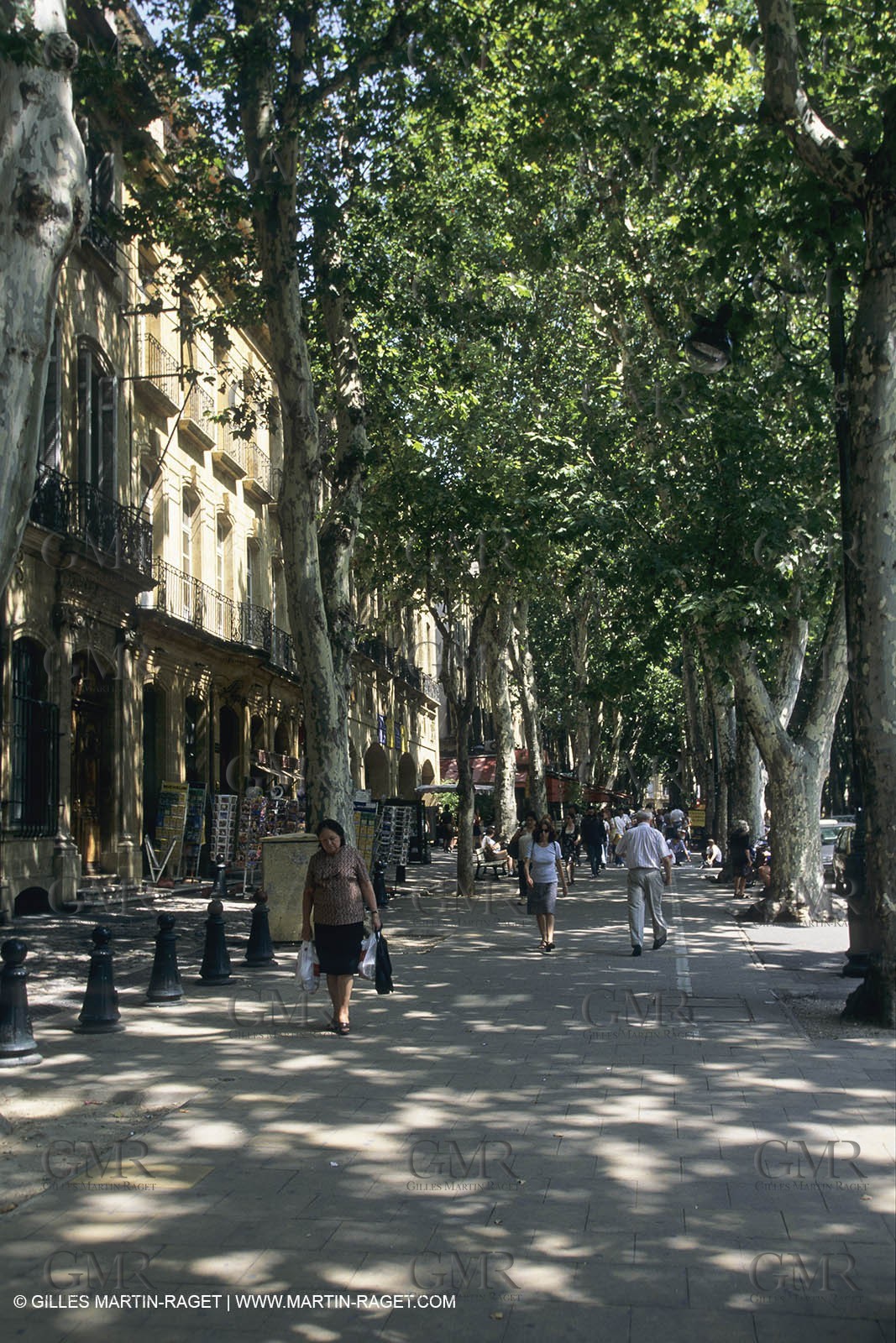 France,Provence, Aix en Provence, Cours Mirabeau