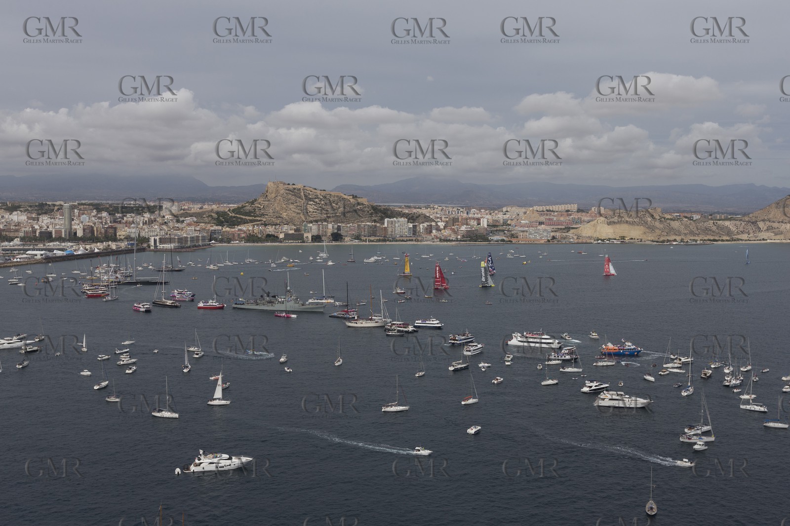 11 10 2014, Alicante (ESP), Volvo Ocean Race 2014-15, Team Alvimedica