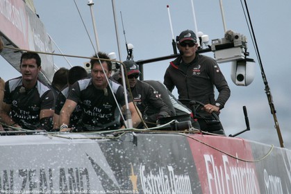 06 06 2007-Valencia (Spain)- 32nd America's Cup - Louis Vuitton Cup Final - Day 4