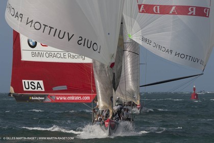 05 02 2009 - Auckland (NZL) -  Louis Vuitton Pacific Series -  Racing Day 4 - Round Robin 2