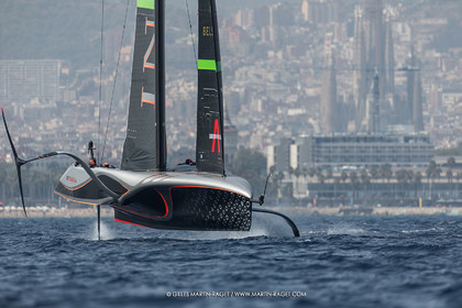 24 08 2024, Barcelona (ESP), Louis Vuitton 37th America's Cup, Louis Vuitton Prelilinary Regatta, Race Day 3