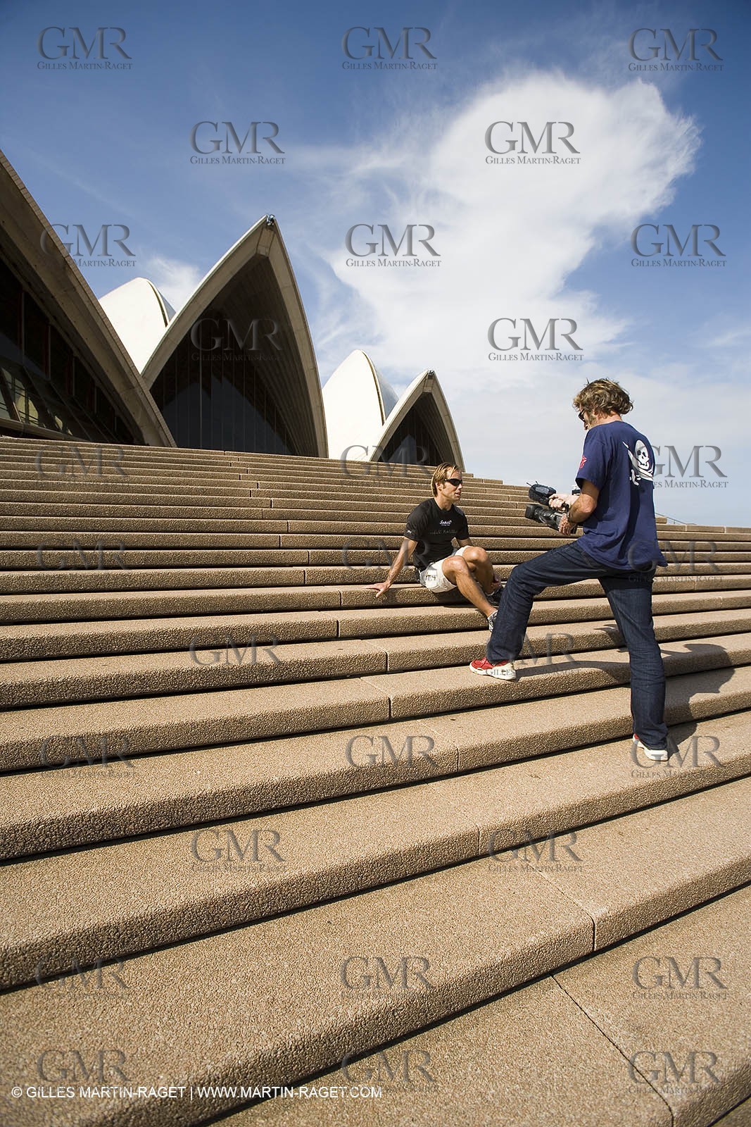 Sydney, Australia, Thomas Coville trimaran Sodebo building at Boat Speed