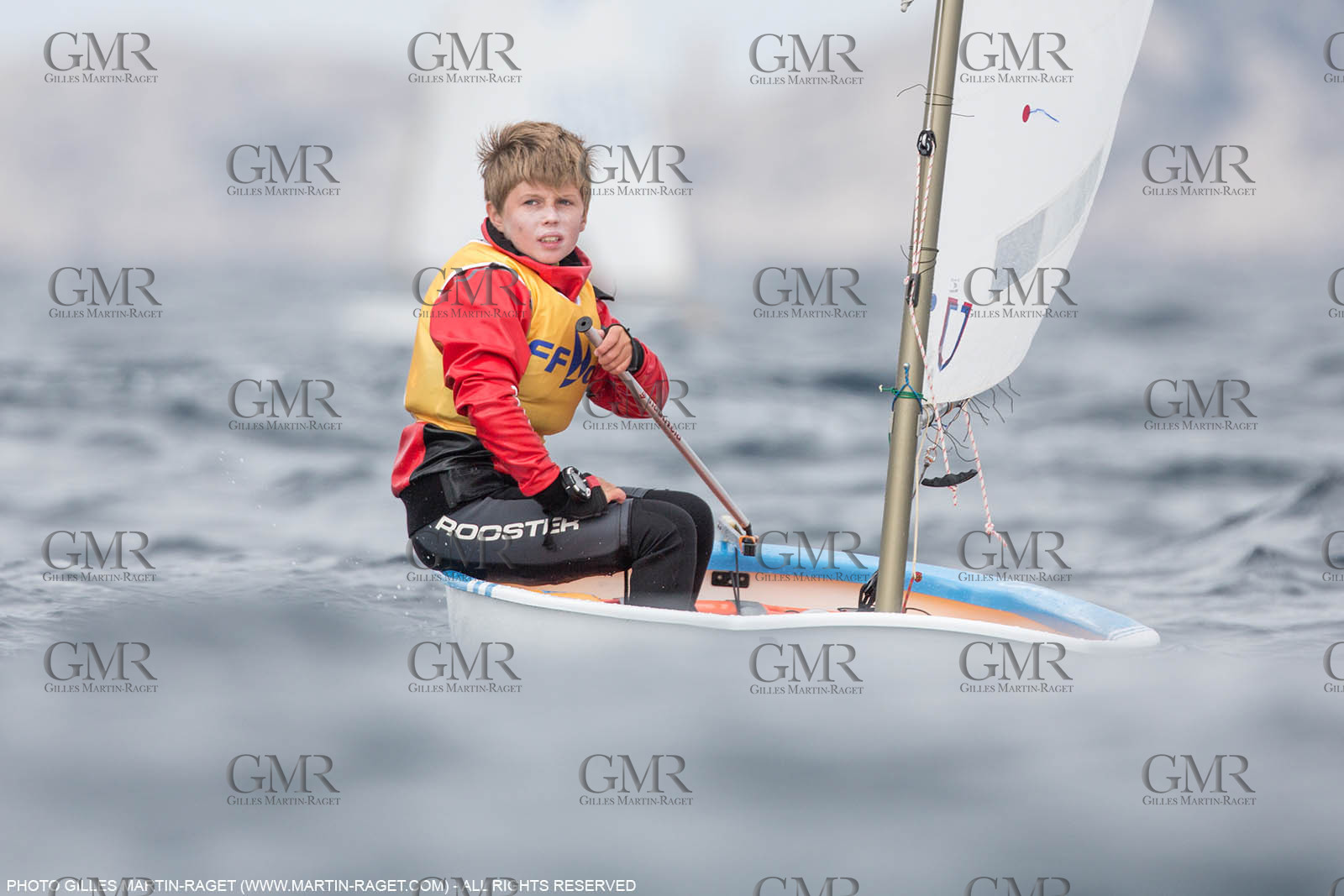 15 04 2016, Marseille (FRA,13), SNIM Dériveurs, Coupe Internationale de Printemps Optimist, Final Day