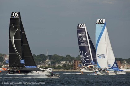 02 07 2012 - Newport (RI) - Départ du prologue de la Krys Ocean Race disputé sur le parcours Newport-New York