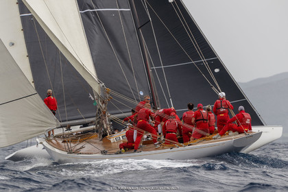 19 06 2024, Porquerolles Island (FRA), Championnat du monde des 12 m JI 2024, Race Day 1