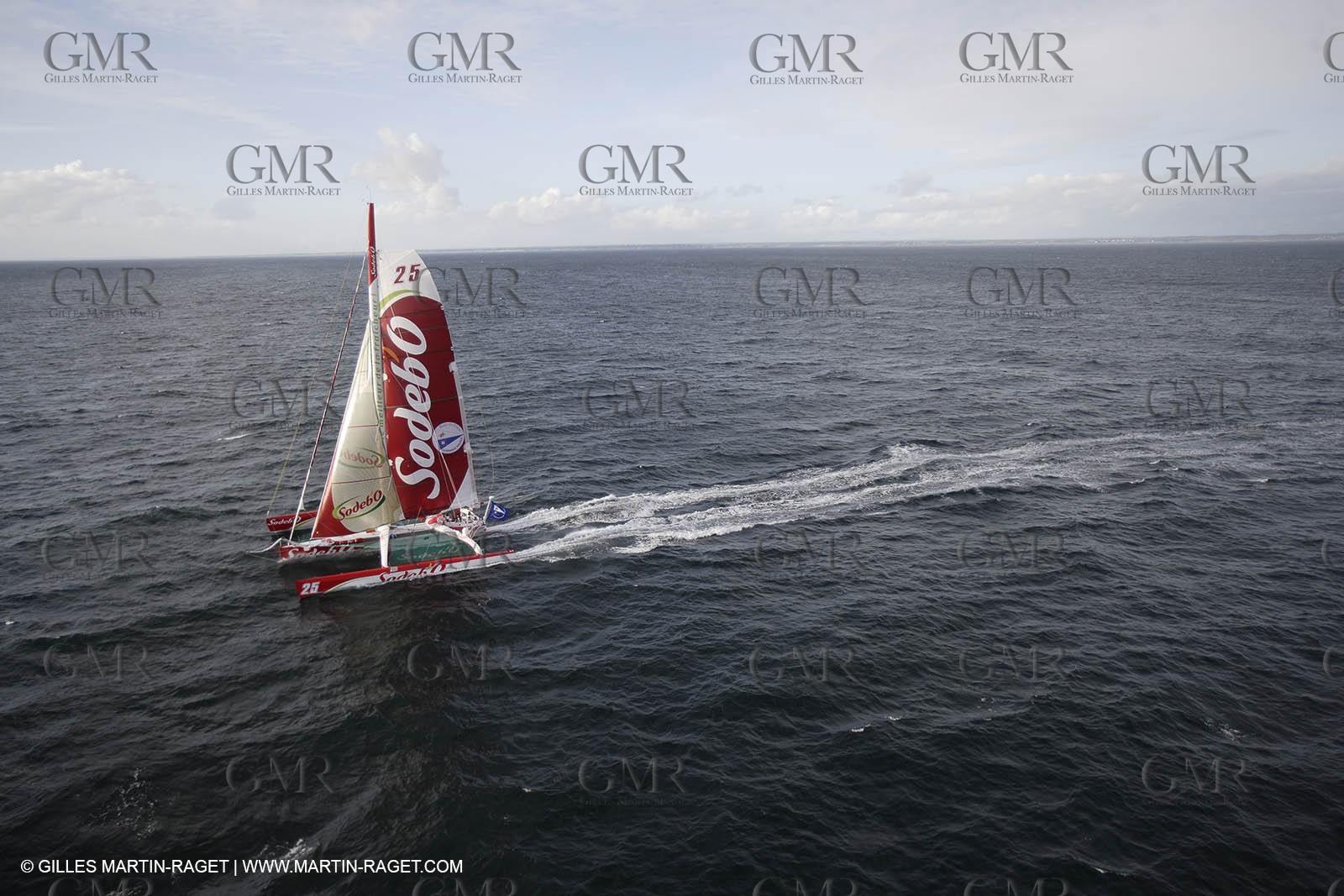 11 10 2008  -Lorient (FRA)  -  Multis Orma - Sodebo (Thomas Coville) - Route du Rhum 2006 training