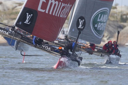 30 08 2015, Göthenburg, (SWE), 35th America's Cup, Louis Vuitton America's Cup World Series Göthenburg 2015, Race Day 2