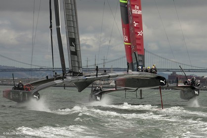 20 09 2013 - San Francisco (USA,CA) - 34th America's Cup - Final Match - Racing Day 10.