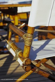 Yachts classiques, détails d'accastillage