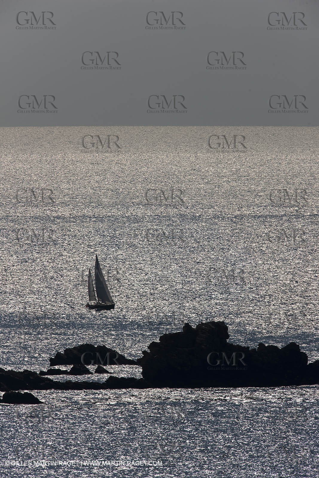 19 05 2010 - Brest (FRA,29) -  Pen Duick II in the Brest straight