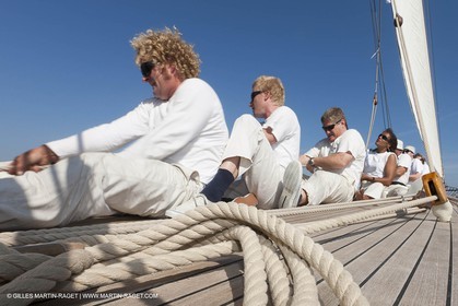 01 10 2011 - Saint Tropez (FRA,13) - Voiles de Saint Tropez 2011 - Classic Yachts - Day 5 - Onboard Mariquita