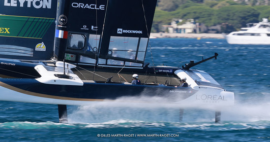 10 09 2025, Saint-Tropez,(FRA), Rockwool SailGP France Saint-Tropez, Race Day 1