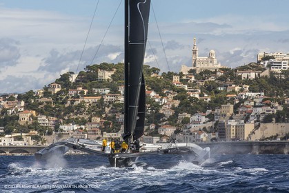 24 09 2012 - Marseille (FRA,13) - Match race France 2012 - Arrivée des MOD 70 du  Tour de l'Europe