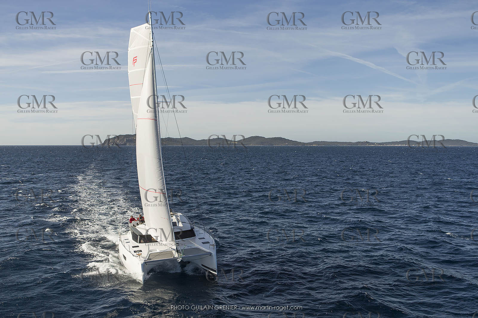 Saona 47 - Fountaine Pajot - shooting helico - 7 6 2017 - Photo Guilain Grenier